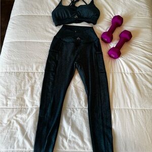 Solace Sanctuary Gray Sports Bra